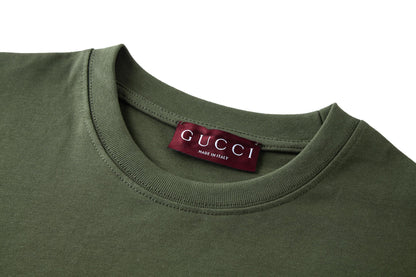 260323 New high-quality 3D three-dimensional embroidery fabric T-shirt