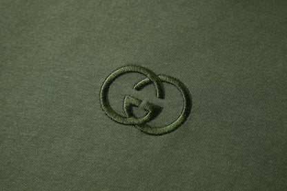 260323 New high-quality 3D three-dimensional embroidery fabric T-shirt