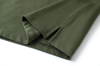 260323 New high-quality 3D three-dimensional embroidery fabric T-shirt