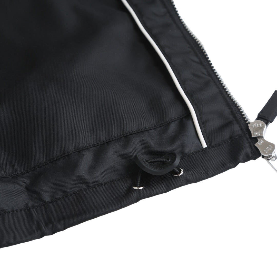 260323 New high-quality bagged recycled nylon hooded coat