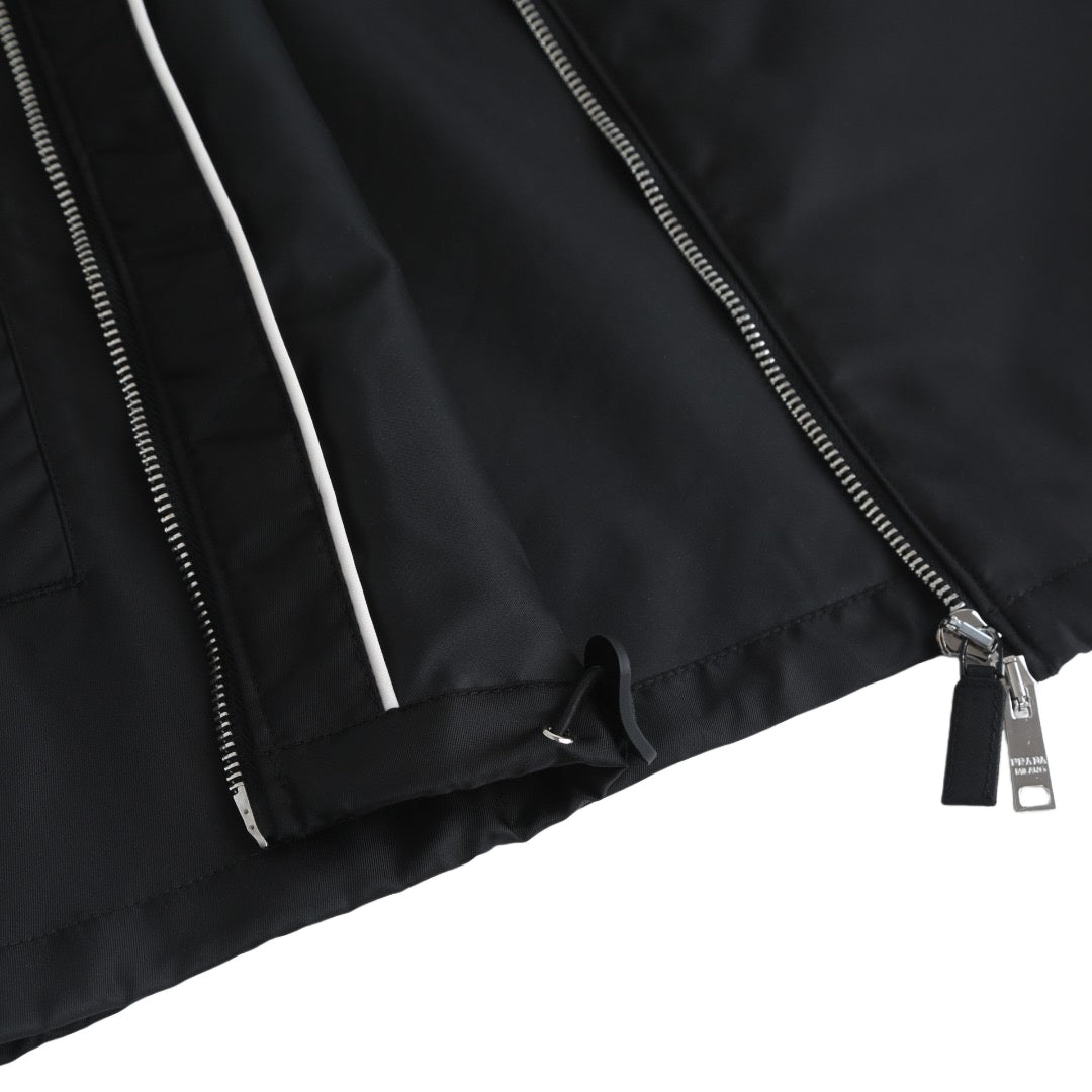 260323 New high-quality bagged recycled nylon hooded coat