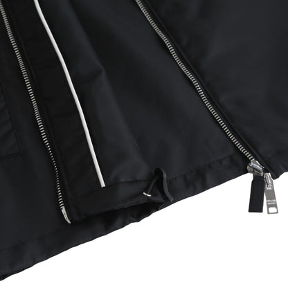 260323 New high-quality bagged recycled nylon hooded coat