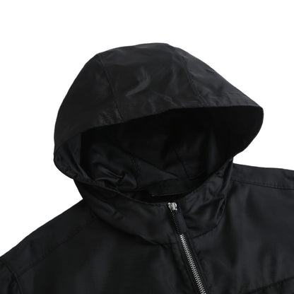 260323 New high-quality bagged recycled nylon hooded coat