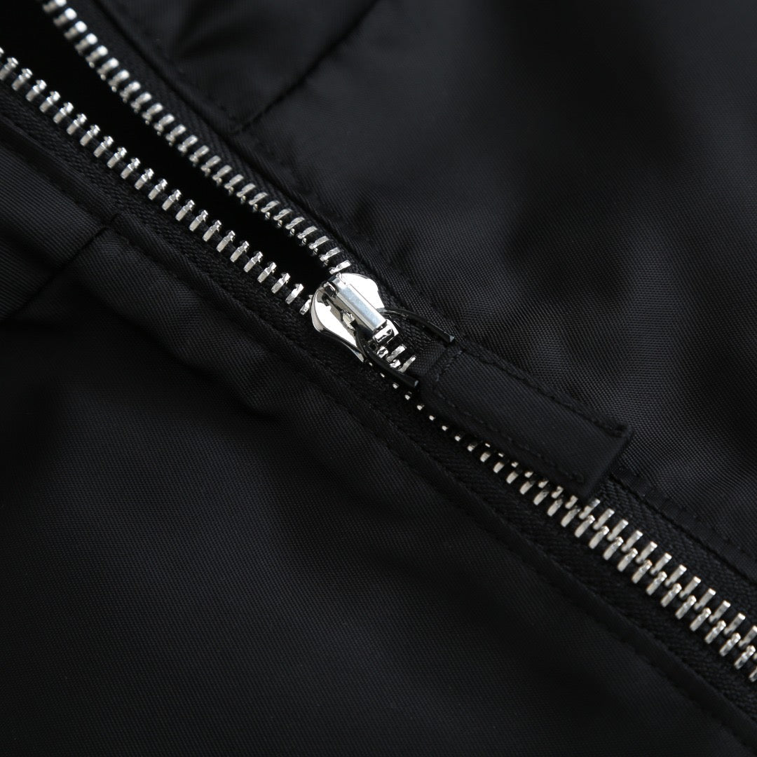 260323 New high-quality bagged recycled nylon hooded coat