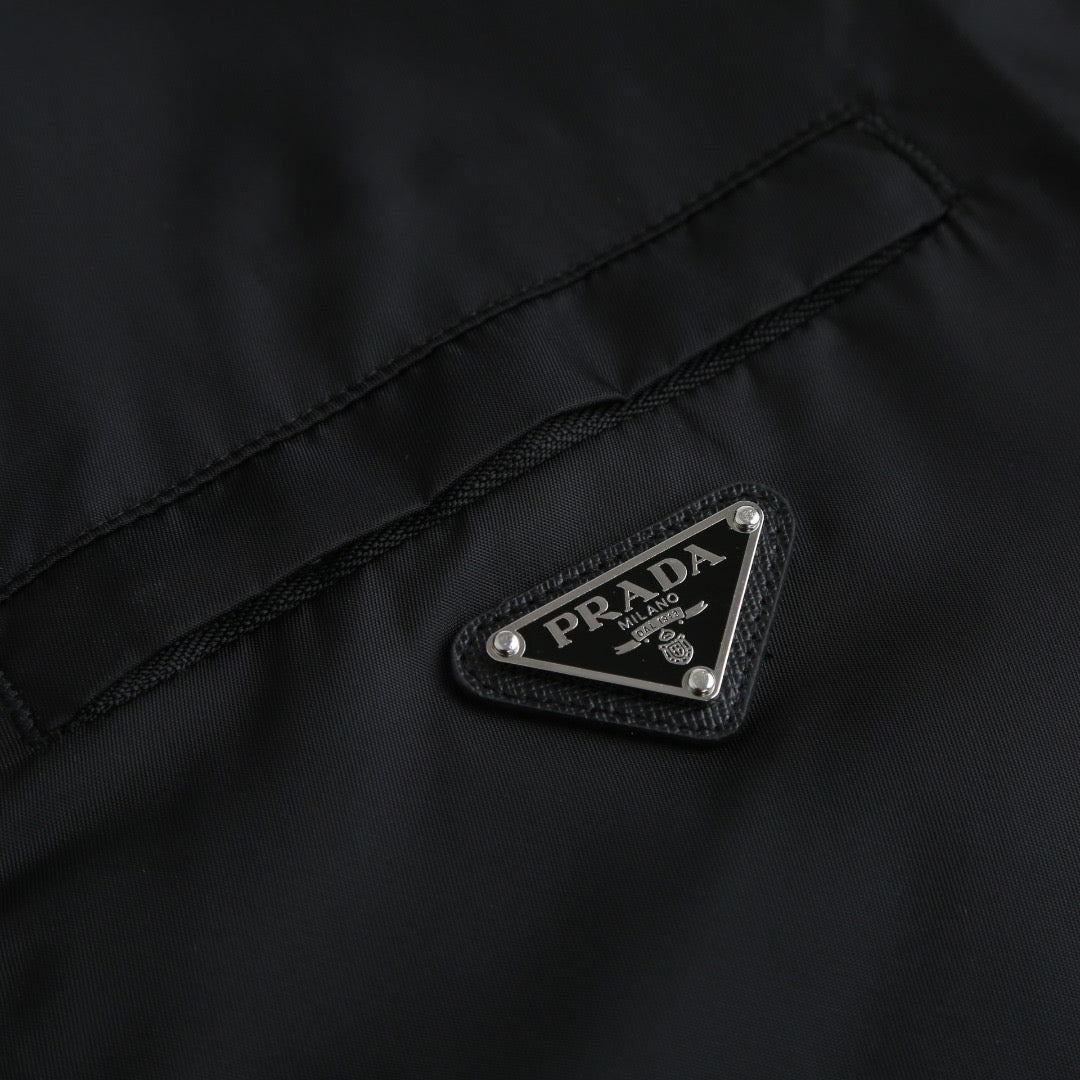 260323 New high-quality bagged recycled nylon hooded coat