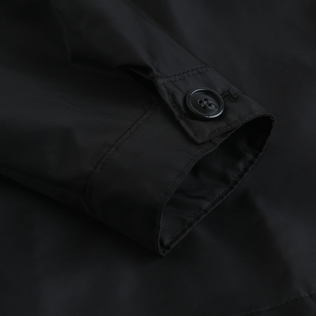 260323 New high-quality bagged recycled nylon hooded coat