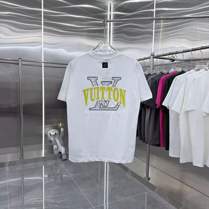 260323 New high-quality simple embroidery design T-shirt