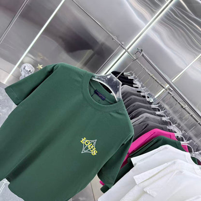 260323 New high-quality simple embroidery design T-shirt