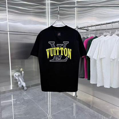 260323 New high-quality simple embroidery design T-shirt