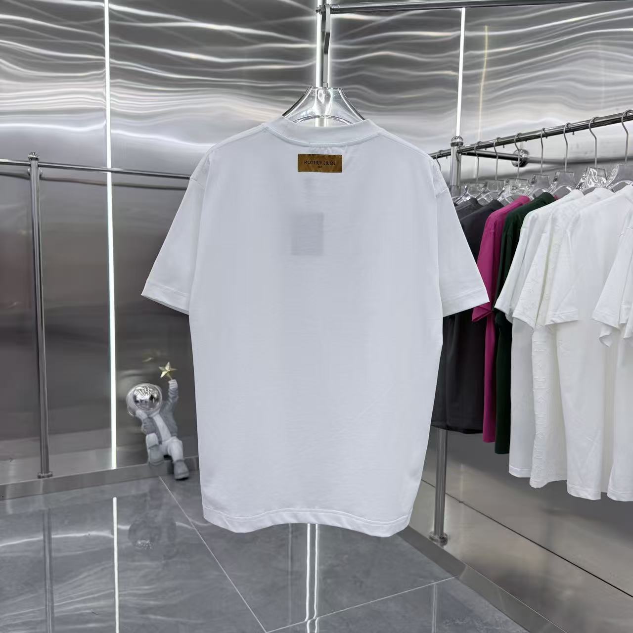 260323 New high-quality night-time illuminated fabric T-shirt