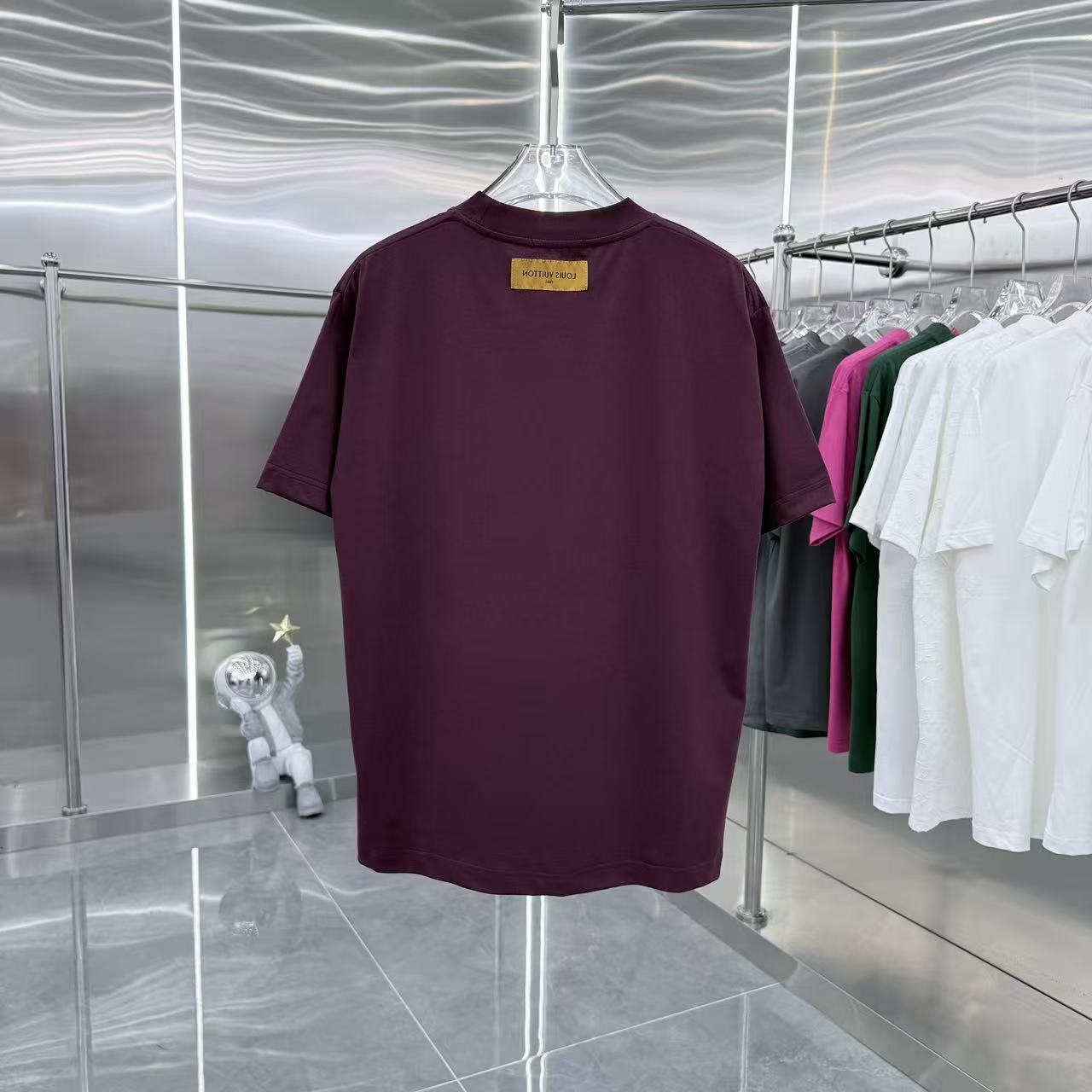 260323 New high-quality night-time illuminated fabric T-shirt