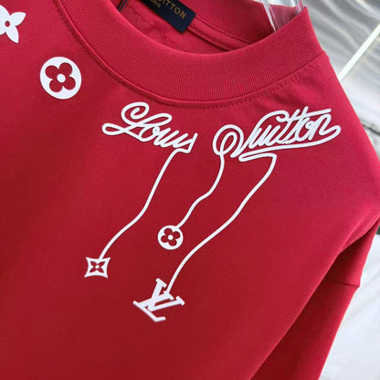 260323 New high-quality night-time illuminated fabric T-shirt