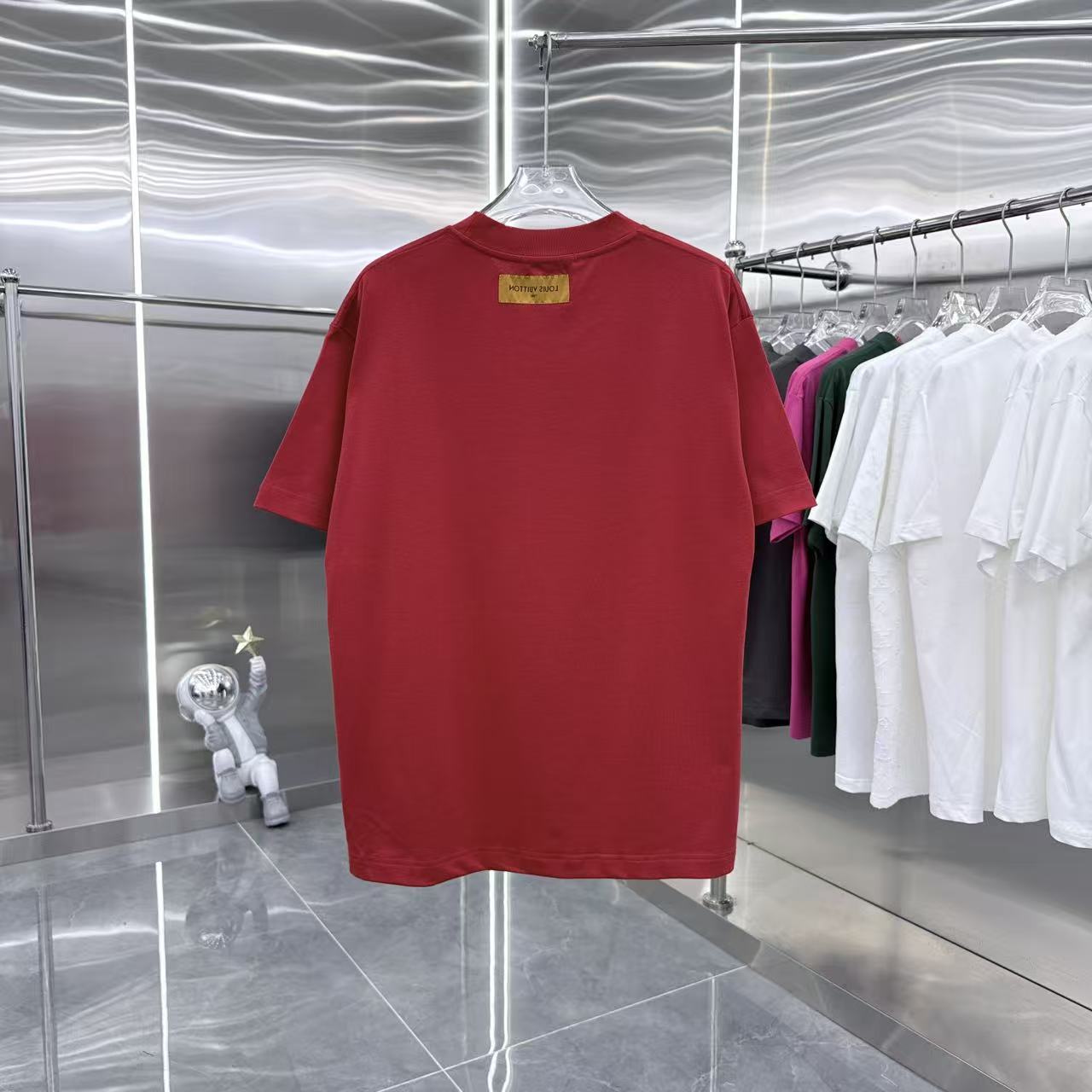 260323 New high-quality night-time illuminated fabric T-shirt