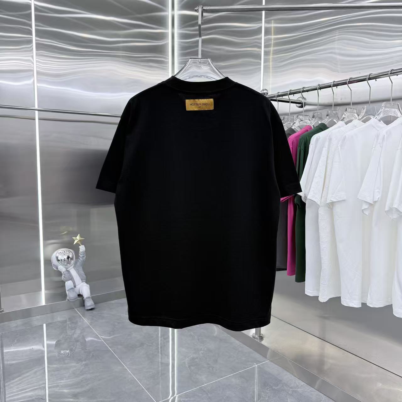 260323 New high-quality night-time illuminated fabric T-shirt