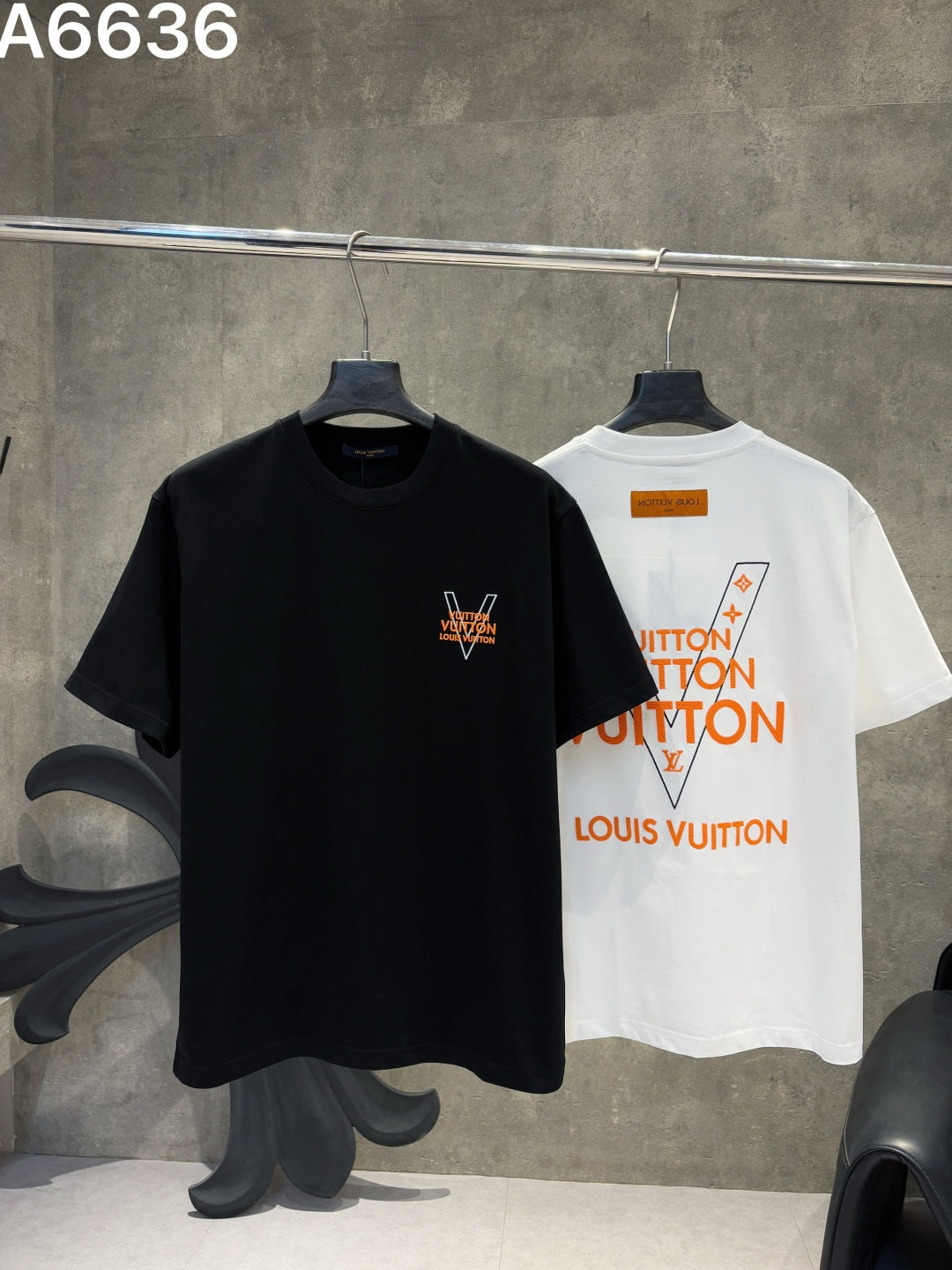 260323 New high-quality, finely embroidered T-shirt