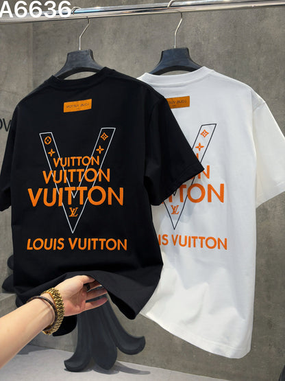 260323 New high-quality, finely embroidered T-shirt