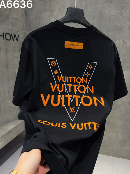 260323 New high-quality, finely embroidered T-shirt
