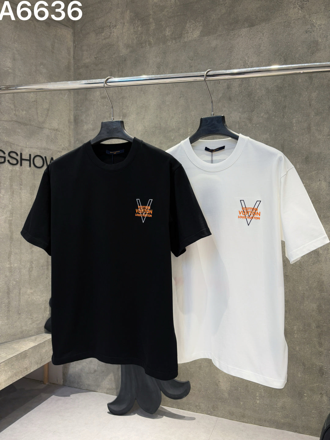 260323 New high-quality, finely embroidered T-shirt