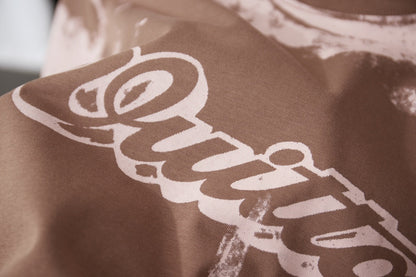 260323 New high-quality graffiti-overprinted print T-shirt