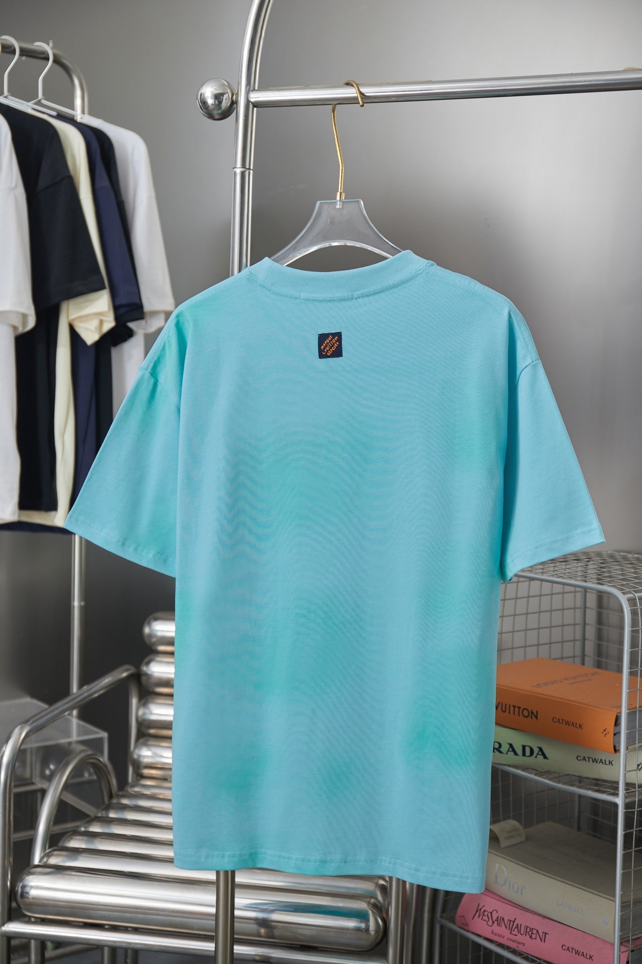 260323 New high-quality tie-dye fabric color T-shirt