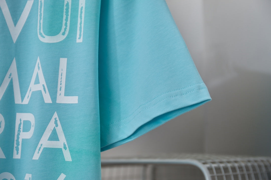 260323 New high-quality tie-dye fabric color T-shirt
