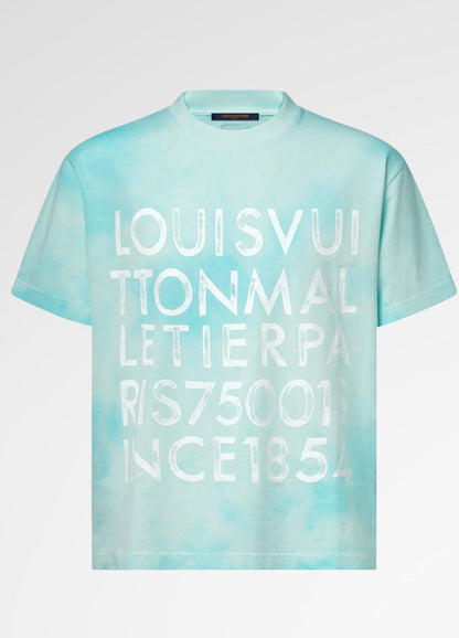 260323 New high-quality tie-dye fabric color T-shirt