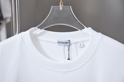 260323 New high-quality horse logo embroidered T-shirt
