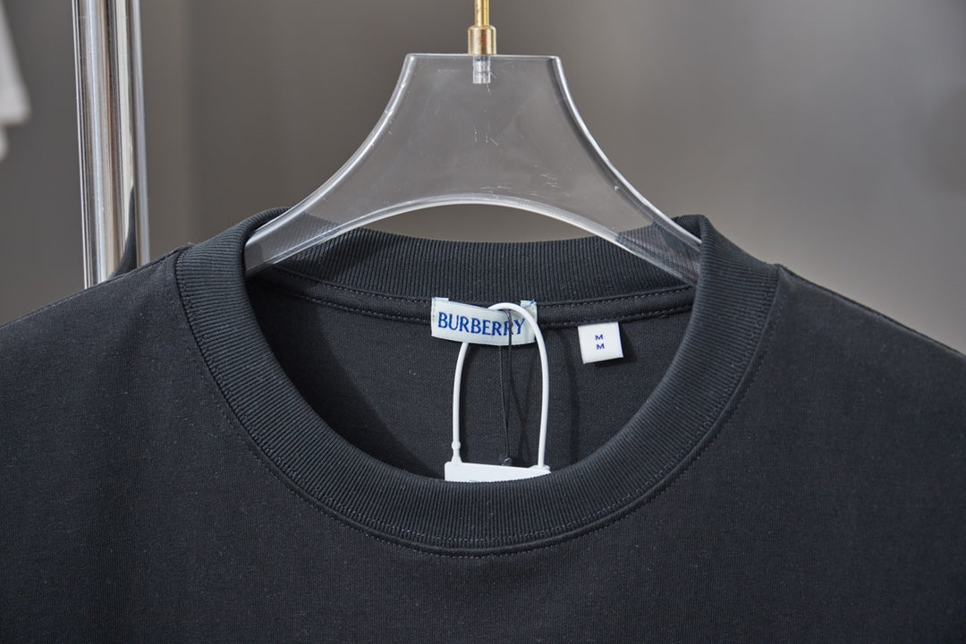 260323 New high-quality horse logo embroidered T-shirt
