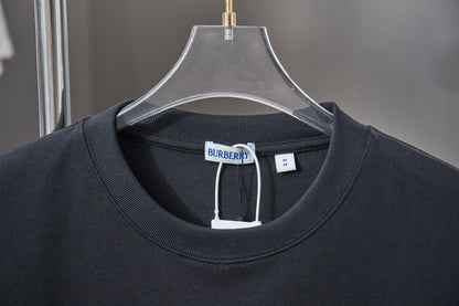 260323 New high-quality horse logo embroidered T-shirt