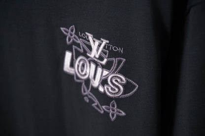 260323 New high-quality, feature-rich patchwork embroidered T-shirt