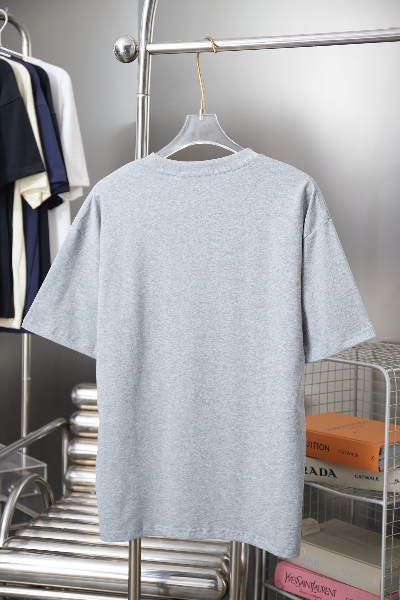 260323 New high-quality patch micro-logo T-shirt