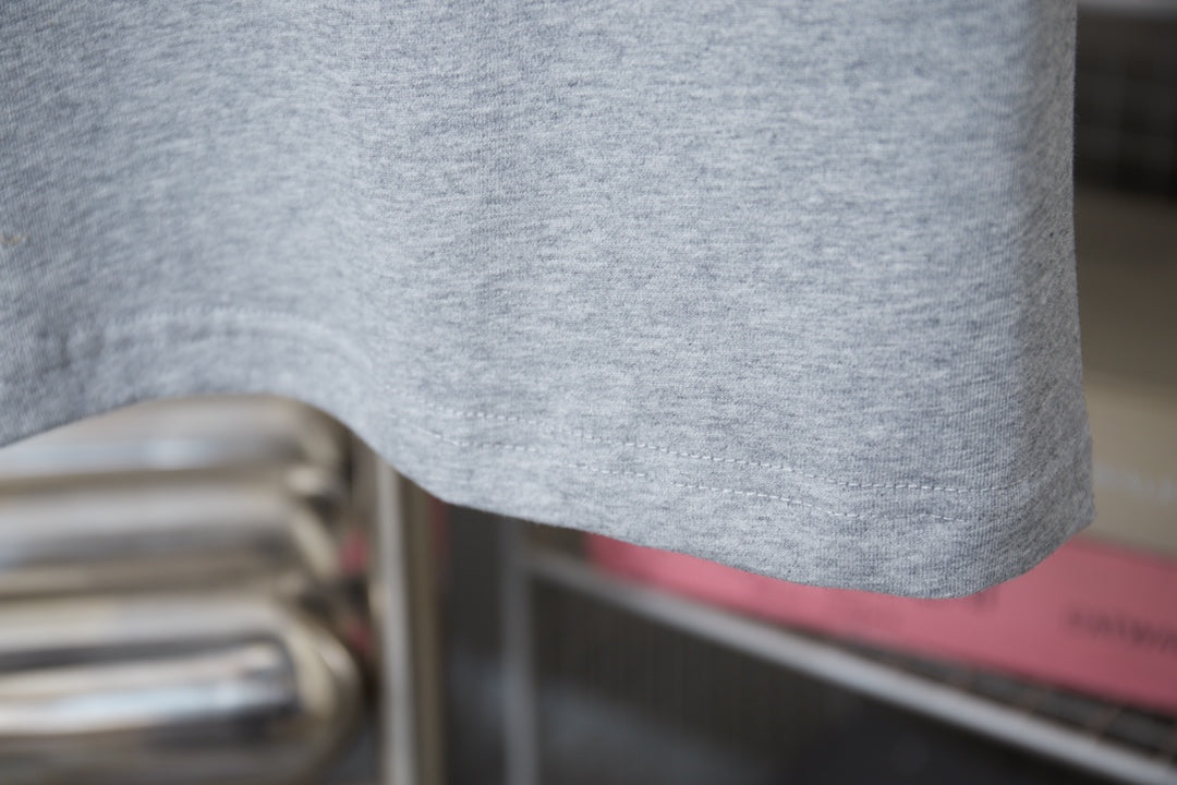 260323 New high-quality patch micro-logo T-shirt