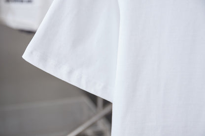 260323 New high-quality stitched hollow embroidery short-sleeved shirt