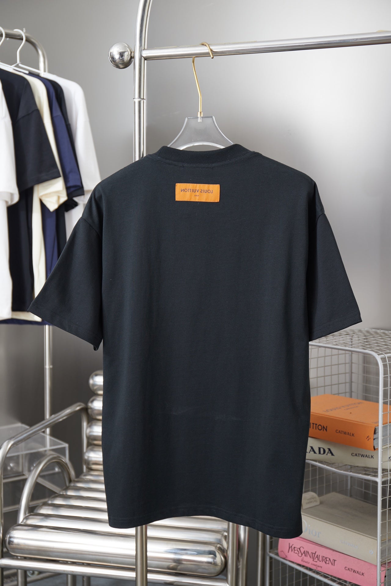 260323 New high-quality stitched hollow embroidery short-sleeved shirt