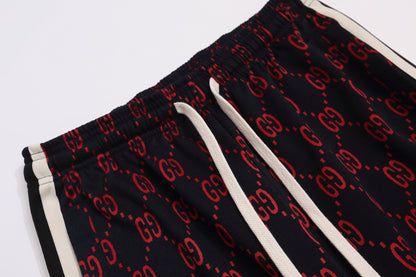 260323 New high-quality custom-made fabric color-matched sports pants