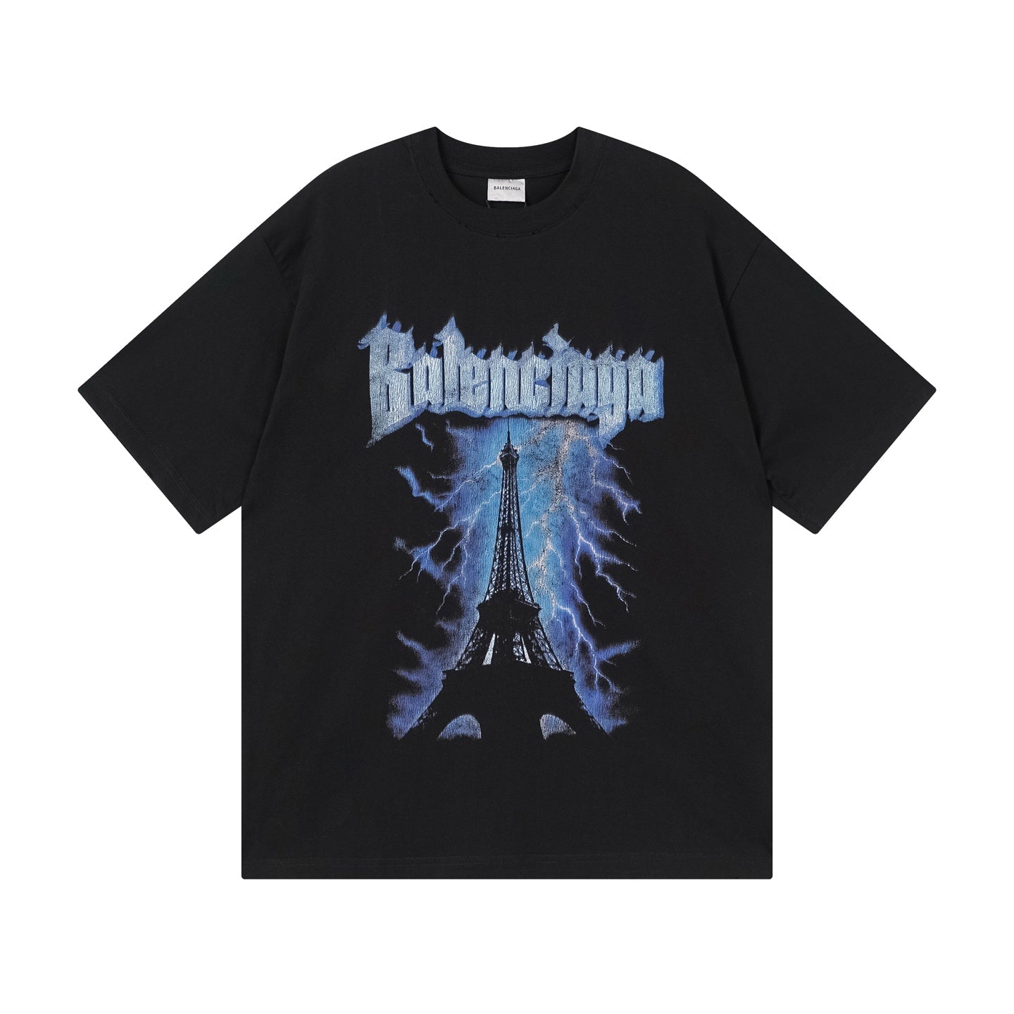 260323 New high-quality iron tower direct-printed T-shirt
