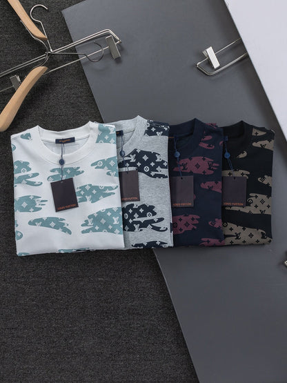 260415 New high-quality full-print camouflage T-shirt