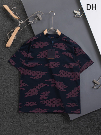 260415 New high-quality full-print camouflage T-shirt