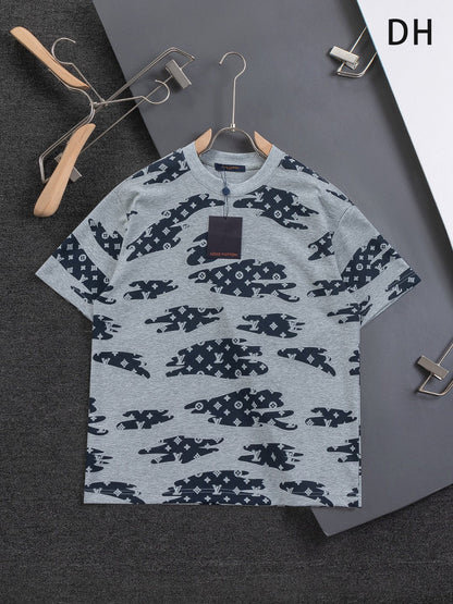 260415 New high-quality full-print camouflage T-shirt