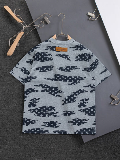 260415 New high-quality full-print camouflage T-shirt