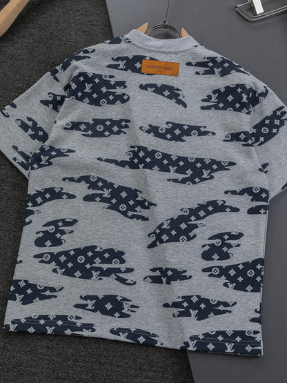 260415 New high-quality full-print camouflage T-shirt