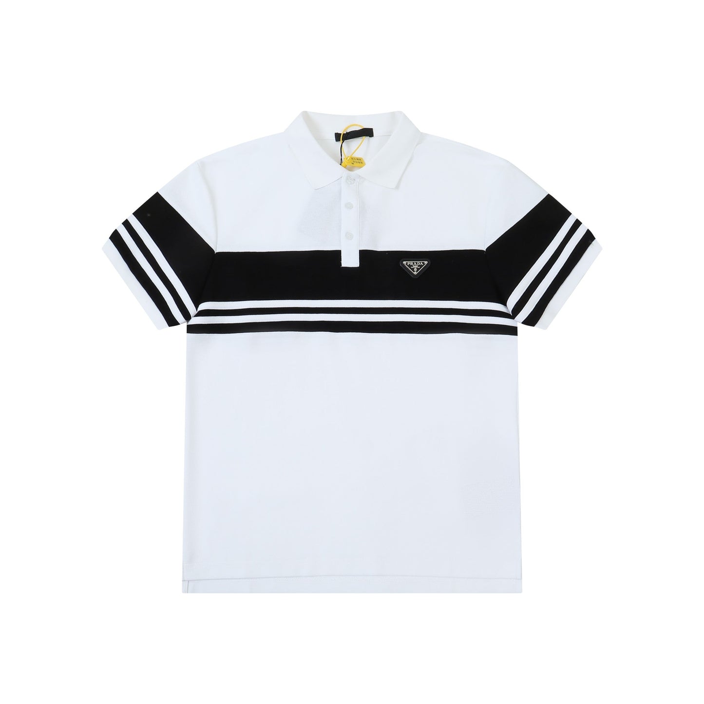 260415 New high-quality gradient collar polo shirt