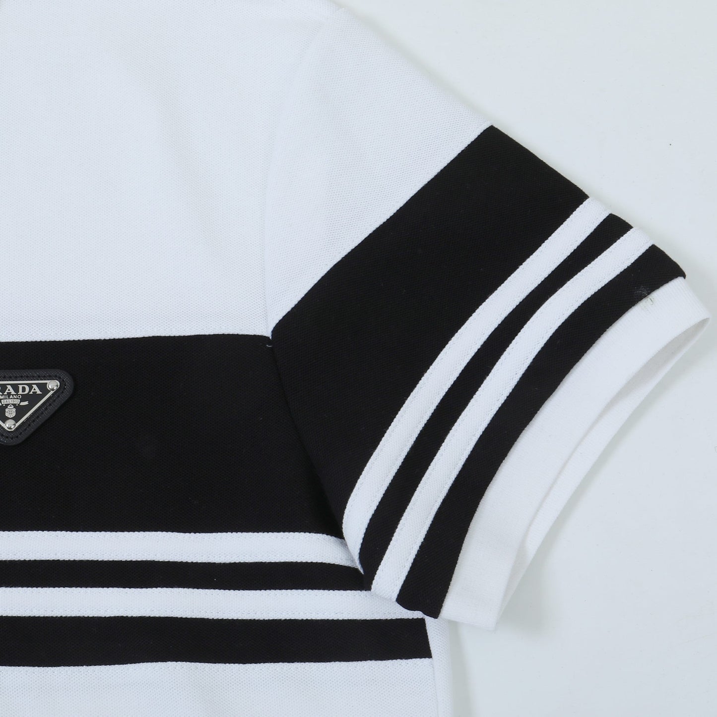260415 New high-quality gradient collar polo shirt