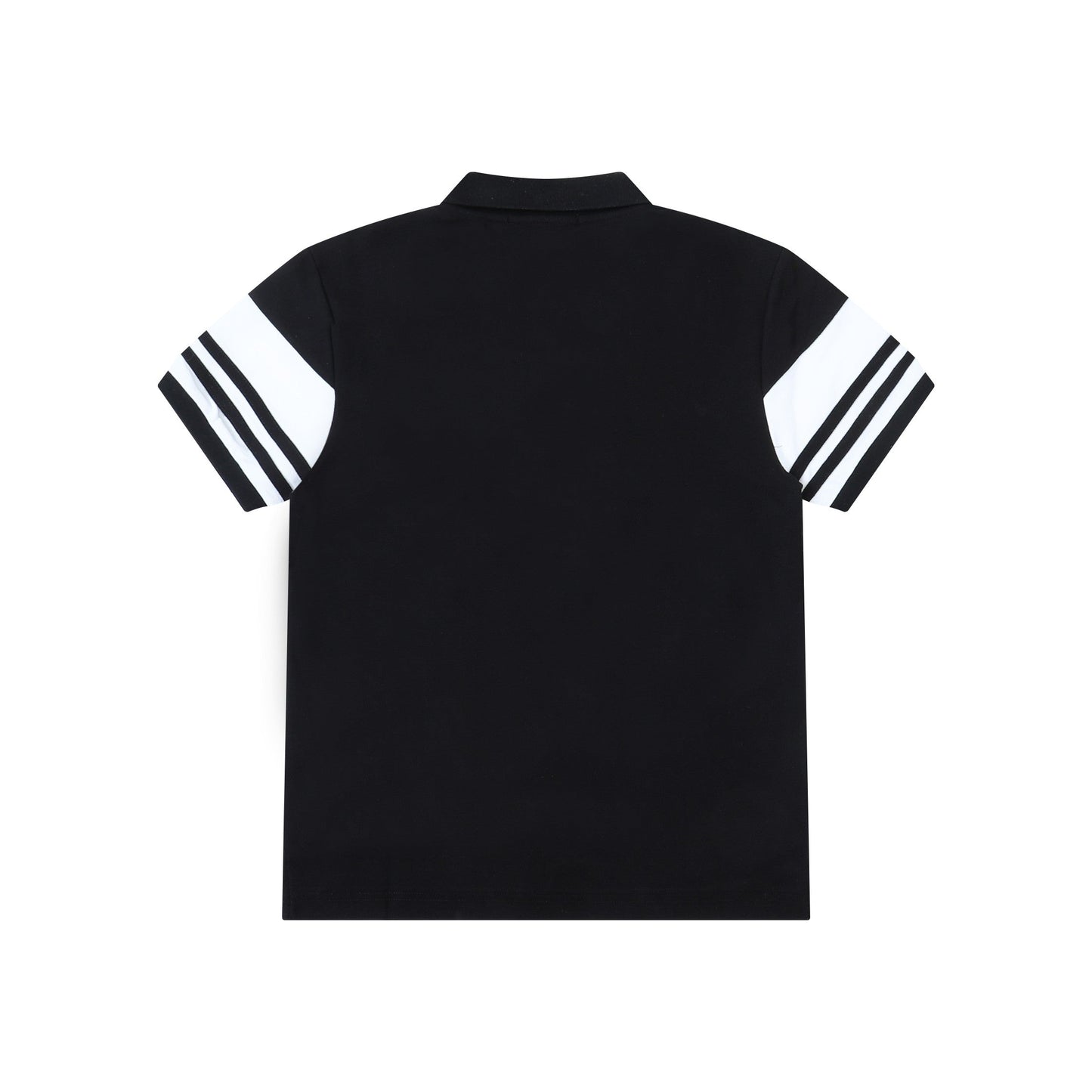 260415 New high-quality gradient collar polo shirt