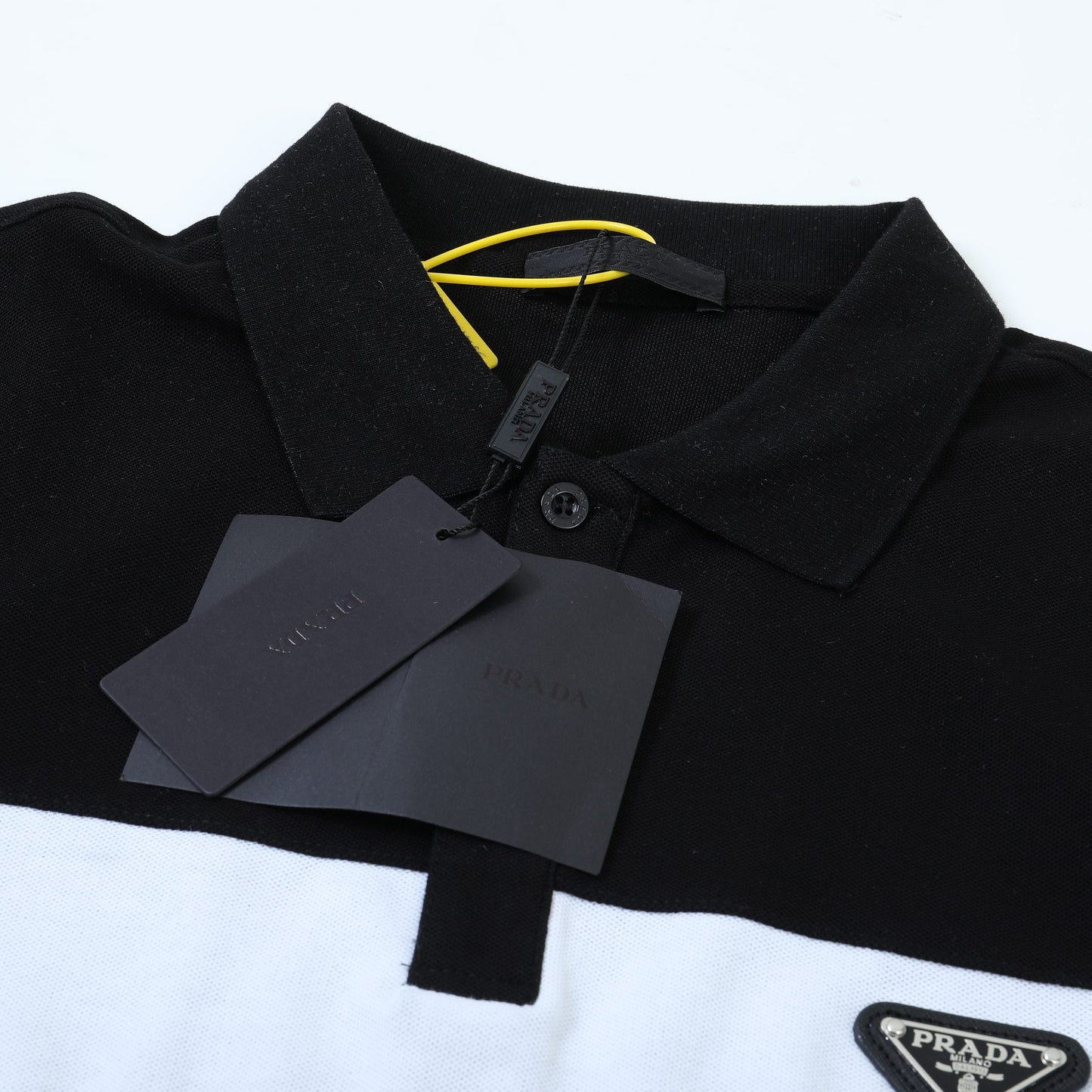 260415 New high-quality gradient collar polo shirt