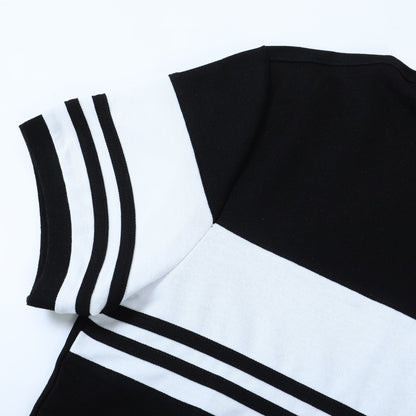260415 New high-quality gradient collar polo shirt