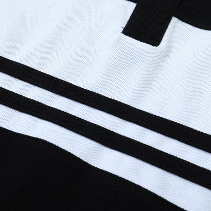 260415 New high-quality gradient collar polo shirt