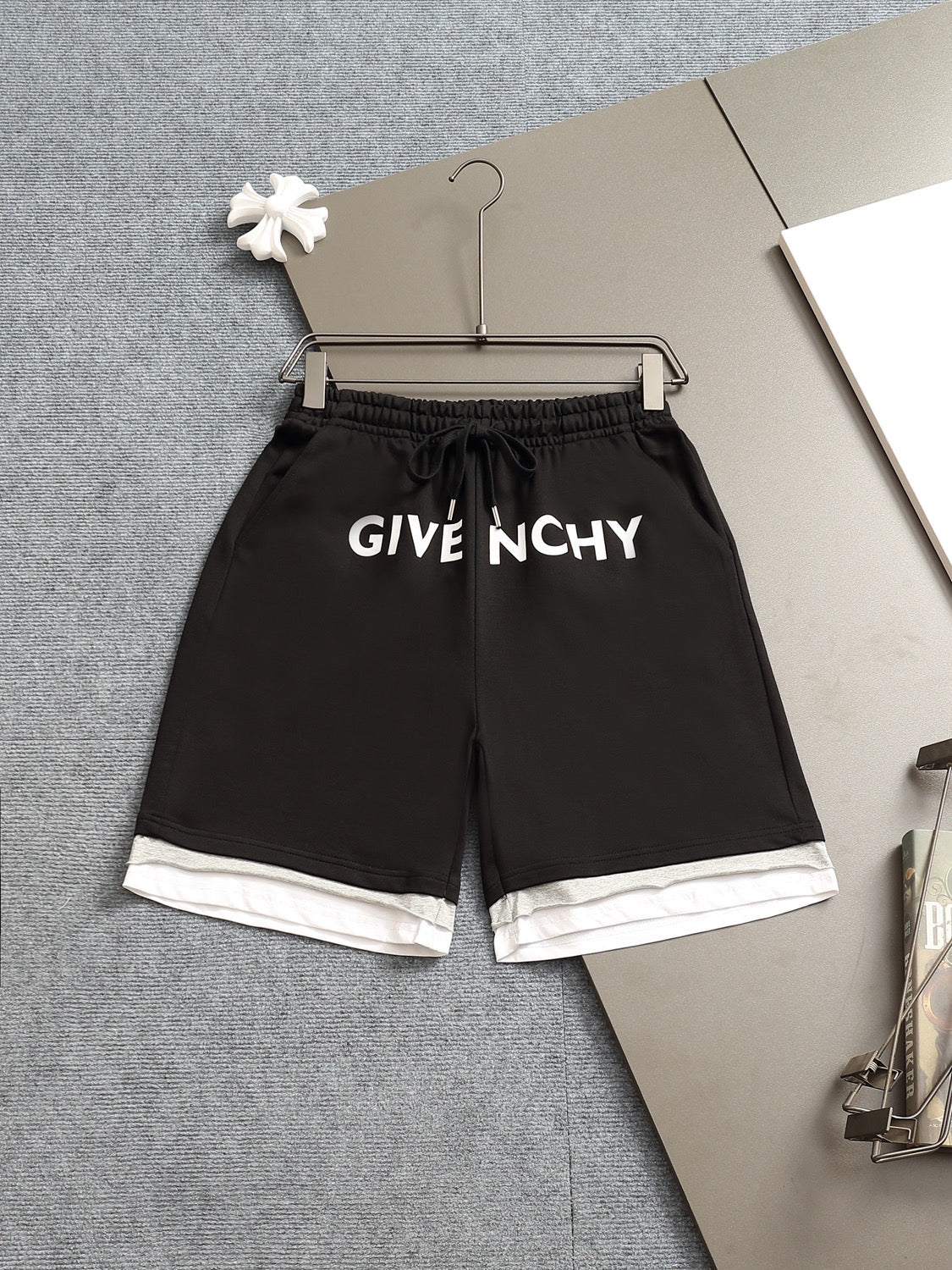 260415 New high-quality rolled-bottom hem design shorts