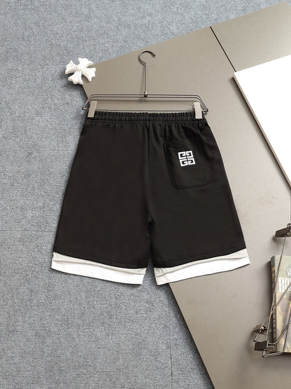 260415 New high-quality rolled-bottom hem design shorts