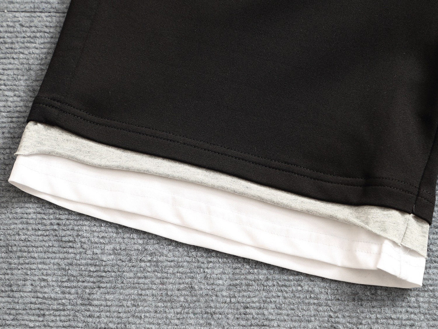 260415 New high-quality rolled-bottom hem design shorts